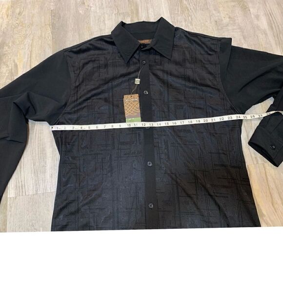 $5 ADD ON ITEM NWT Syllables System P1-5336 mens long sleeve button  sz XL - Picture 16 of 16